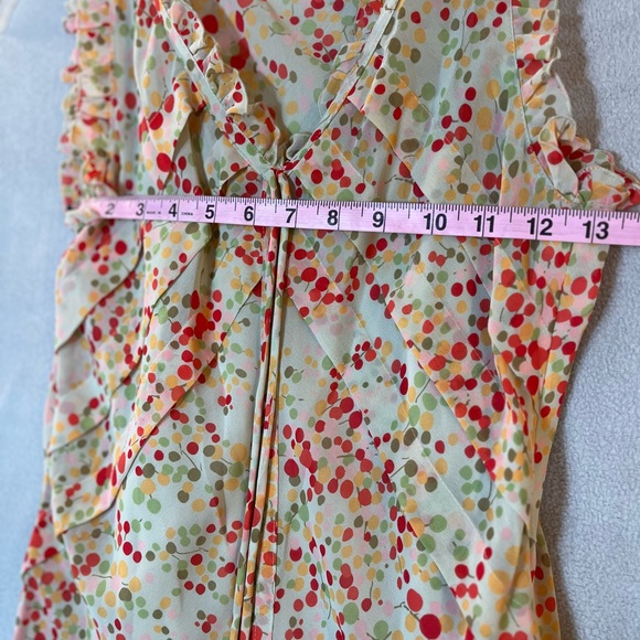 Apostrophe size 4 Sleeveless, Feminine, Polka Dot. LINED. - Picture 2 of 9